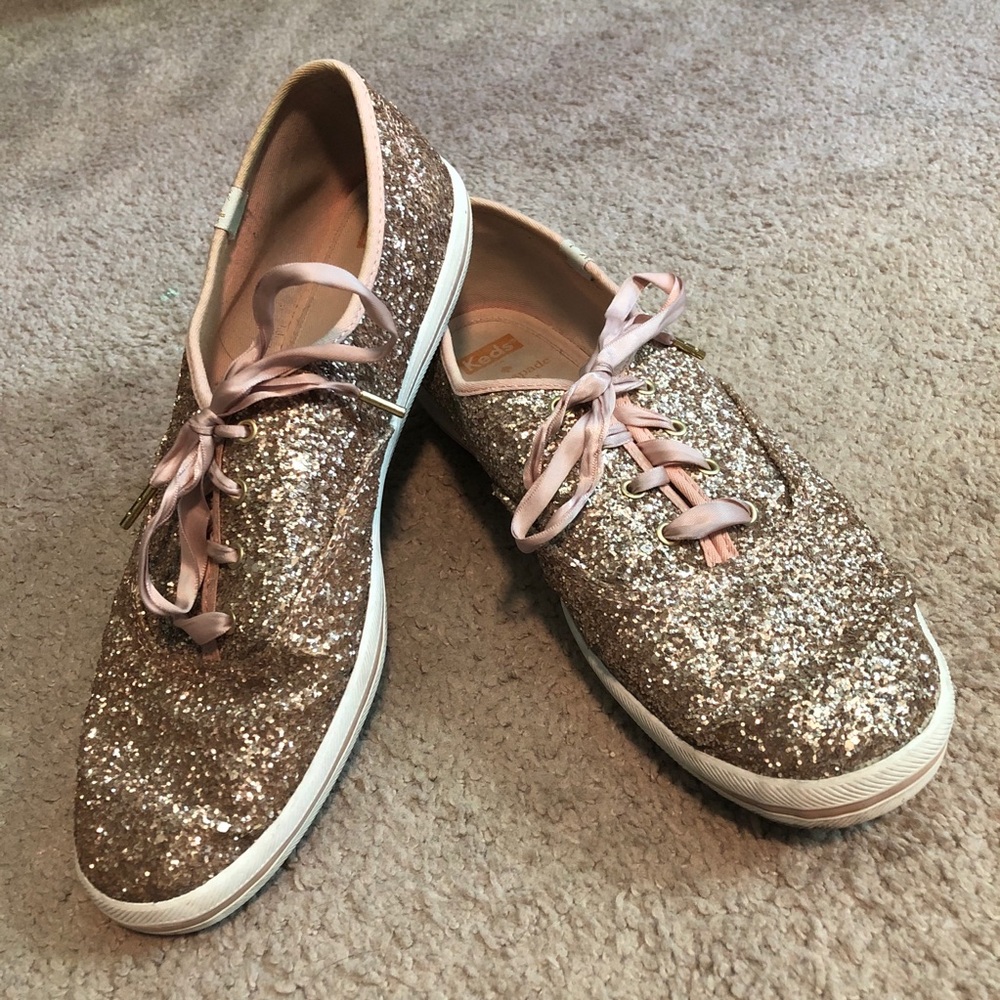 Kate Spade Glitter Keds